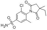 CAS#: 17100-96-8， 3-Chloro-4-(3-Ethyl-3-Methyl-2,5-Dioxo-1-Pyrrolidinyl)-5-Methylbenzene-1-Sulfonamide