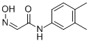 结构式 CAS# 17122-69-9, N-(3,4-二甲基苯基)-2-(羟基亚胺)乙酰胺
