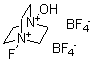 structure of CAS# 172090-26-5, 1-Fluoro-4-Hydroxy-1,4-Diazoniabicyclo[2.2.2]Octane Bis(Tetrafluoroborate);1-Fluoro-4-Hydroxy-1,4-Diazoniabicyclo[2,2,2]Octane  Bis(Tetrafluoroborate)  On  Aluminum  Oxide;1-FLUORO-4-HYDROXY-1,4-DIAZONIABICYCLO[2.2.2]OCTANE BIS(TETRAFLUOROBORATE);N-FLUORO-N'-HYDROXYTRIETHYLENEDIAMMONIUM BIS(TETRAFLUOROBORATE)