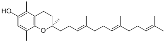 structure of CAS# 1721-51-3, (2R)-2,5,7,8-Tetramethyl-2-[(3E,7E)-4,8,12-Trimethyltrideca-3,7,11-Trienyl]Chroman-6-Ol;(2R)-2,5,7,8-Tetramethyl-2-(4,8,12-Trimethyltrideca-3,7,11-Trienyl)Chroman-6-Ol;(2R)-2,5,7,8-Tetramethyl-2-[(3E,7E)-4,8,12-Trimethyltrideca-3,7,11-Trienyl]-6-Chromanol;(2R)-2,5,7,8-Tetramethyl-2-(4,8,12-Trimethyltrideca-3,7,11-Trienyl)-6-Chromanol