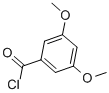 structure of CAS# 17213-57-9, 3,5-Dimethoxybenzoyl Chloride;Zinc01578917;Inchi=1/C9h9clo3/C1-12-7-3-6(9(10)11)4-8(5-7)13-2/H3-5H,1-2H;Benzoyl Chloride, 3,5-Dimethoxy-
