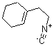 结构式 CAS# 172223-58-4, 1-(2-异氰基乙基)-环己烯