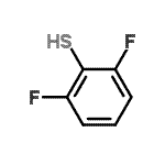 structure of CAS# 172366-44-8, 2,6-Difluorobenzenethiol;2,6-Difluorothiophenol