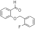 structure of CAS# 172685-66-4, 2-[(2-Fluorobenzyl)Oxy]Benzaldehyde;2-((2-Fluorobenzyl)oxy)benzaldehyde;2-[(2-fluorophenyl)methoxy]benzaldehyde;MFCD00589050