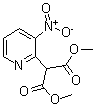structure of CAS# 173417-34-0, 2-(3-Nitro-2-Pyridinyl)-Propanedioic Acid 1,3-Dimethylester;Dimethyl 2-(3-Nitropyridin-2-Yl)Malonate;DIMETHYL 2-(3-NITRO-2-PYRIDYL)MALONATE;DIMETHYL (3-NITROPYRID-2-YL)MALONATE
