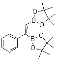 结构式 CAS# 173603-23-1, (E)-苯基-1,2-乙烯二硼酸二(频哪醇)酯