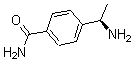 structure of CAS# 173898-21-0, (R)-4-(1-Aminoethyl)-Benzamide;Benzamide, 4-(1-Aminoethyl)-, (R)- (9CI);Benzamide, 4-(1-Aminoethyl)-, (R)-;(R)-4-(1-Aminoethyl)Benzamide
