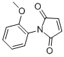 结构式 CAS# 17392-68-6, 1-(2-甲氧基苯基)-1H-吡咯-2,5-二酮