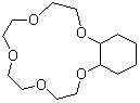 结构式 CAS# 17454-48-7, 环己烷并-15-冠醚-5