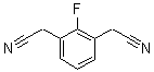 structure of CAS# 175136-84-2, 2-Fluoro-1,3-Benzenediacetonitrile;2-[3-(CYANOMETHYL)-2-FLUOROPHENYL]ACETONITRILE;2,2'-(2-Fluoro-1,3-Phenylene)Diacetonitrile;1,3-Bis(Cyanomethyl)-2-Fluorobenzene 97%