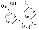 CAS#: 175203-33-5， 3-[[[[1-(4-Chlorophenyl)Ethylidene]Amino]Oxy]Methyl]-Benzoic Acid