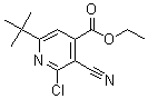 CAS#: 175204-47-4， 2-Chloro-3-Cyano-6-(1,1-Dimethylethyl)-4-Pyridinecarboxylic Acid Ethyl Ester