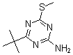 structure of CAS# 175204-56-5, 4-(1,1-Dimethylethyl)-6-(Methylthio)-1,3,5-Triazin-2-Amine;2-AMINO-4-(TERT-BUTYL)-6-(METHYLTHIO)-1,3,5-TRIAZINE;4-(TERT-BUTYL)-6-(METHYLTHIO)-1,3,5-TRIAZIN-2-AMINE