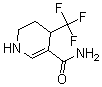structure of CAS# 175204-83-8, 1,4,5,6-Tetrahydro-4-(Trifluoromethyl)-3-Pyridinecarboxamide;1,2,3,4-Tetrahydro-4-(Trifluoromethyl)Pyridine-5-Carboxamide 97%;1,2,3,4-Tetrahydro-4-(Trifluoromethyl)Pyridine-5-Carboxamide97%;1,2,3,4-Tetrahydro-4-(Trifluoromethyl)Pyridine-5-Carboxyamide