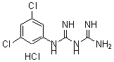 结构式 CAS# 175205-04-6, 1-(3,5-二氯苯基)双胍盐酸盐