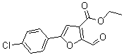 CAS#: 175276-64-9， 5-(4-Chlorophenyl)-2-Formyl-3-Furancarboxylic Acid Ethyl Ester