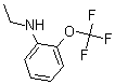 structure of CAS# 175278-25-8, N-Ethyl-2-(Trifluoromethoxy)-Benzenamine;2-(Trifluoromethoxy)Ethylaminobenzene95+%;2-(TRIFLUOROMETHOXY)ETHYLAMINOBENZENE;N1-ETHYL-2-(TRIFLUOROMETHOXY)ANILINE