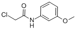structure of CAS# 17641-08-6, 2-Chloro-N-(3-Methoxyphenyl)-Acetamide;2-Chloro-N-(3-Methoxyphenyl)Ethanamide;Sbb000391;Zinc00122314