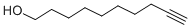 structure of CAS# 17643-36-6, 9-Decyn-1-Ol;9-Decyn-1-Ol
