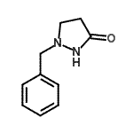 结构式 CAS# 17826-70-9, 1-苄基-3-吡唑烷酮