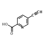 CAS#: 17880-57-8， 5-Ethynyl-2-Pyridinecarboxylic Acid