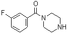 structure of CAS# 179334-10-2, (3-Fluorophenyl)(1-Piperazinyl)Methanone;(3-fluorophenyl)(1-piperazinyl)methanone;(3-Fluoro-phenyl)-piperazin-1-yl-methanone;1-(3-fluorobenzoyl)piperazine
