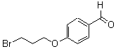 结构式 CAS# 17954-81-3, 4-(3-溴丙氧基)苯甲醛