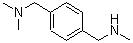 structure of CAS# 179873-24-6, N,N-Dimethyl-1-{4-[(Methylamino)Methyl]Phenyl}Methanamine;(4-Dimethylaminomethyl-benzyl)-methyl-amine;{4-[(dimethylamino)methyl]benzyl}methylamine dihydrochloride;1-{4-[(dimethylamino)methyl]phenyl}-N-methylmethanamine