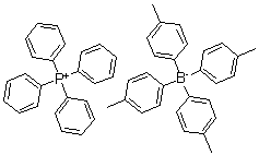 结构式 CAS# 181259-35-8, 四苯基鏻四对甲苯基硼酸盐