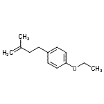 结构式 CAS# 18272-92-9, 1-乙氧基-4-(3-甲基-3-丁烯-1-基)苯