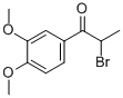 structure of CAS# 1835-05-8, 2-Bromo-1-(3,4-Dimethoxyphenyl)-1-Propanone;Nsc16951
