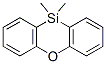 structure of CAS# 18414-62-5, 10,10-Dimethyl-9-oxa-10-sila-9,10-dihydrophenanthrene;10,10-Dimethylphenoxasilin;10H-Phenoxasilin, 10,10-Dimethyl-;Nsc92701