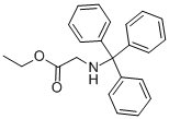 结构式 CAS# 18514-46-0, N-(三苯基甲基)甘氨酸乙酯