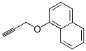 structure of CAS# 18542-45-5, 1-(2-Propynyloxy)Naphthalene;1-Propargyloxynaphthalene;1-(2-Propynyloxy)Naphthalene;Brn 2252429