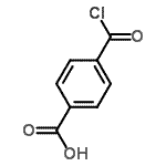 CAS#: 18708-46-8， 4-(Chlorocarbonyl)Benzoic Acid