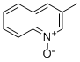 structure of CAS# 1873-55-8, 3-Methyl-Quinoline 1-Oxide;3-METHYL-QUINOLINE-1-OXIDE;3-METHYLQUINOLINE N-OXIDE