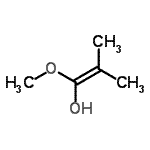 CAS#: 187809-34-3， 1-Methoxy-2-Methyl-1-Propen-1-Ol