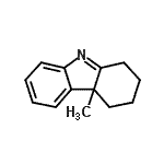 structure of CAS# 18781-72-1, 4alpha-Methyl-2,3,4,4alpha-Tetrahydro-1H-Carbazole