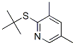 CAS#: 18794-48-4， 2-Tert-Butylthio-3,5-Dimethylpyridine
