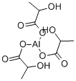 structure of CAS# 18917-91-4, Aluminum Lactate;2-Hydroxypropanoic Acid Bis(2-Hydroxy-1-Oxopropoxy)Alumanyl Ester;2-Hydroxypropionic Acid Dilactoyloxyalumanyl Ester;Aluminum Lactate (Jan)