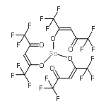 structure of CAS# 18990-42-6, Scandium Tris[(2Z)-1,1,1,5,5,5-Hexafluoro-4-Oxo-2-Penten-2-Olate];Scandium(III) hexafluoroacetylacetonate;541818_ALDRICH