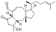 structure of CAS# 19022-51-6, Ophiobolin C;Ophiobola-7,19-Dien-25-Al, 3-Hydroxy-5-Oxo-;Ophiobolin C