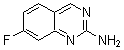 结构式 CAS# 190274-01-2, 7-氟-2-喹唑啉胺