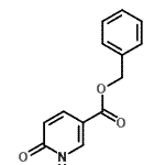 结构式 CAS# 191157-01-4, 苄基6-羟基烟酸酯