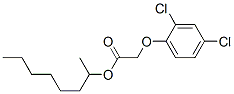 structure of CAS# 1917-97-1, Octan-2-Yl 2-(2,4-Dichlorophenoxy)Acetate;1-Methylheptyl 2-(2,4-Dichlorophenoxy)Acetate;2-(2,4-Dichlorophenoxy)Acetic Acid 1-Methylheptyl Ester;Octan-2-Yl 2-(2,4-Dichlorophenoxy)Ethanoate