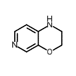 structure of CAS# 194022-45-2, 2,3-Dihydro-1H-Pyrido[3,4-b][1,4]Oxazine;2,3-Dihydro-1-H-pyrido[3,4-B][1,4]oxazine