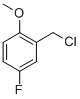 结构式 CAS# 19415-40-8, 2-(氯甲基)-4-氟-1-甲氧基苯