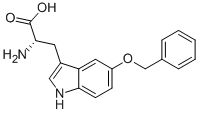 结构式 CAS# 1956-25-8, 4-苄氧基色氨酸