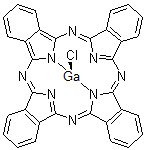 structure of CAS# 19717-79-4, Gallium(III)-Phthalocyanine Chloride;Gallium(III)-phthalocyanine chloride