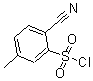 结构式 CAS# 197960-31-9, 2-氰基-5-甲基-苯磺酰氯